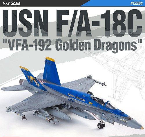 USN F/A-18C VFA-192 Golden Dragons